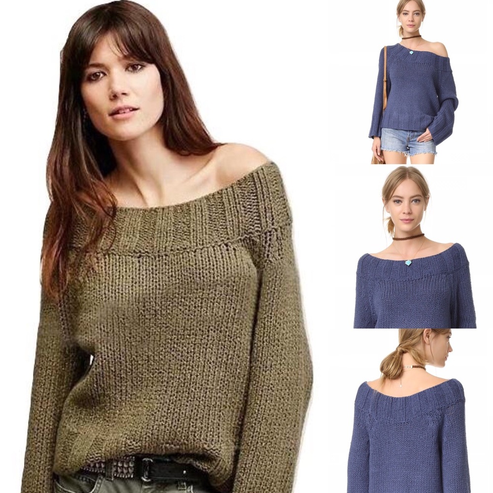 Free People Beachy Slouch Sweater